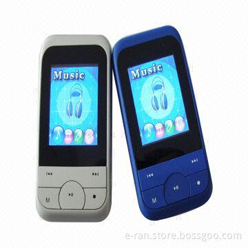 1.8-inch TFT MP4 Players, Supports Up to 8GB Flash Memory